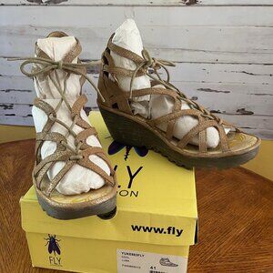 Fly London Yuke Wedge Sandals